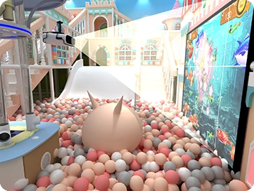 Ball Pit Projection Interactive Area